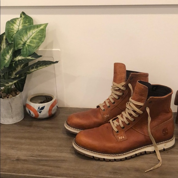 timberland cognac